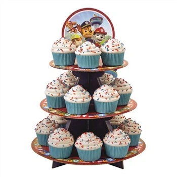 3 tier Cardboard Cupcake Stand